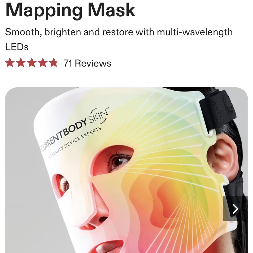 CurrentBody Skin LED Light Therapy Mask - Multicolor
